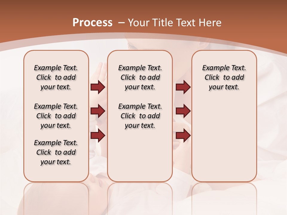 Bonding Two Baby PowerPoint Template