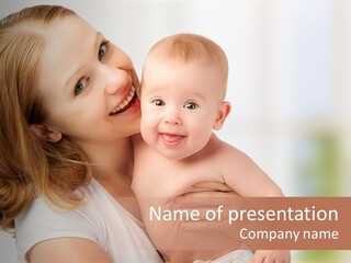 Parent Childhood Portrait PowerPoint Template