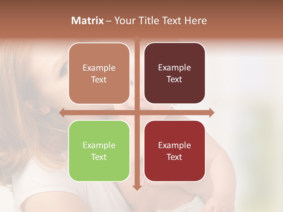 Parent Childhood Portrait PowerPoint Template