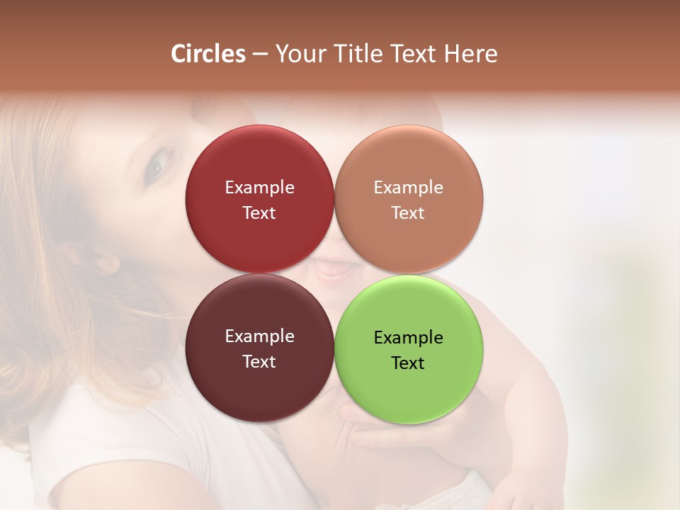 Parent Childhood Portrait PowerPoint Template