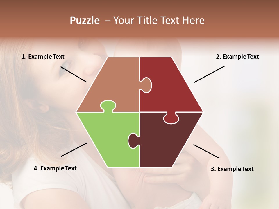 Parent Childhood Portrait PowerPoint Template