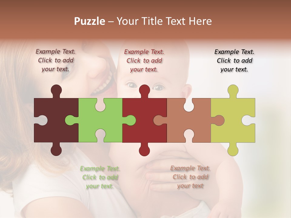 Parent Childhood Portrait PowerPoint Template