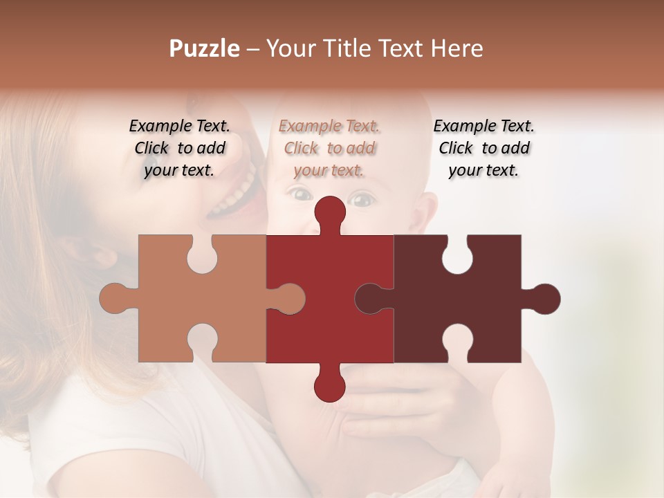 Parent Childhood Portrait PowerPoint Template