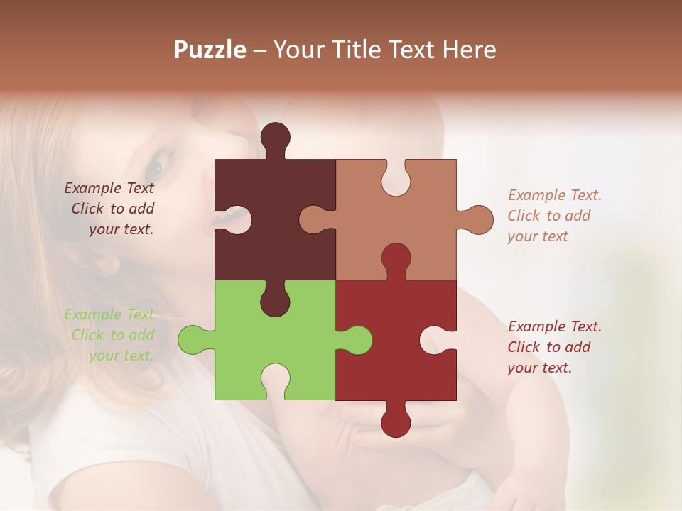 Parent Childhood Portrait PowerPoint Template