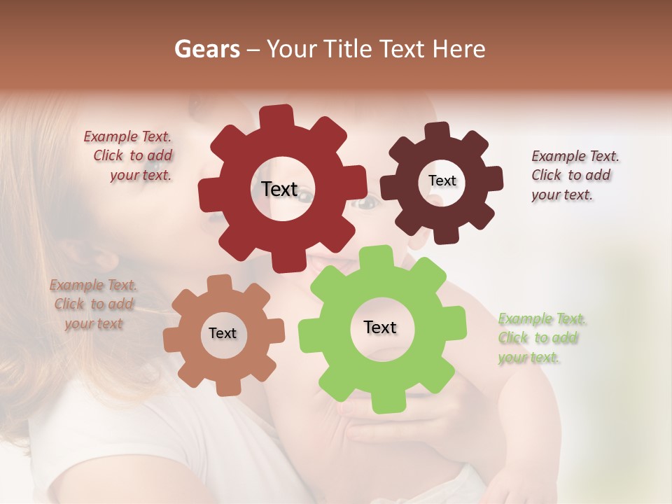 Parent Childhood Portrait PowerPoint Template