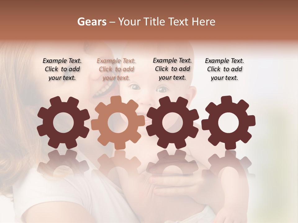 Parent Childhood Portrait PowerPoint Template