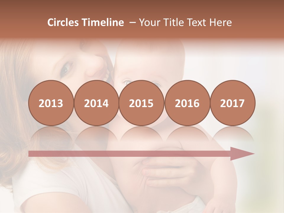 Parent Childhood Portrait PowerPoint Template