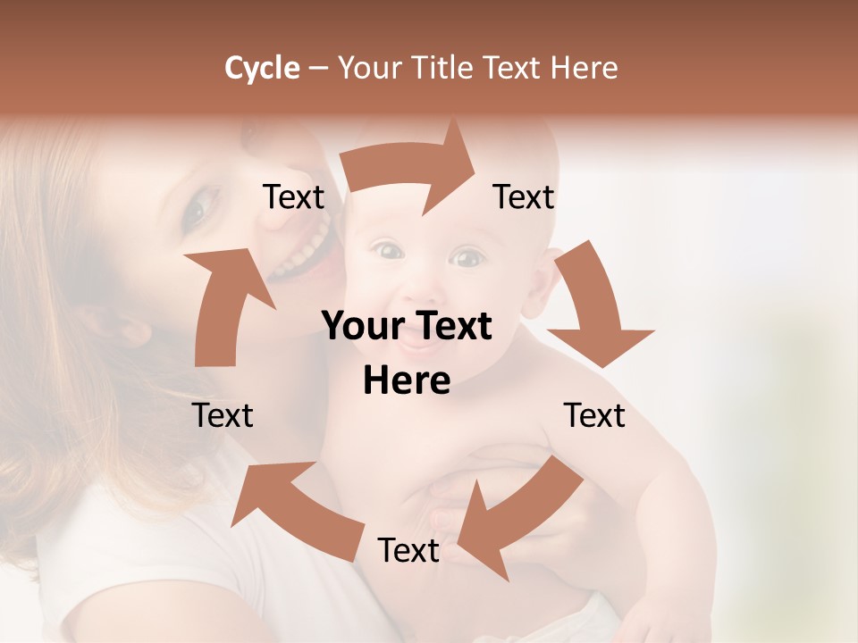 Parent Childhood Portrait PowerPoint Template