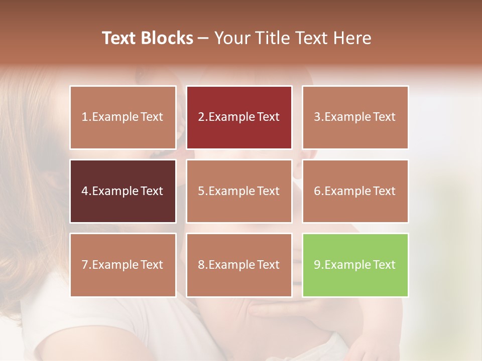 Parent Childhood Portrait PowerPoint Template