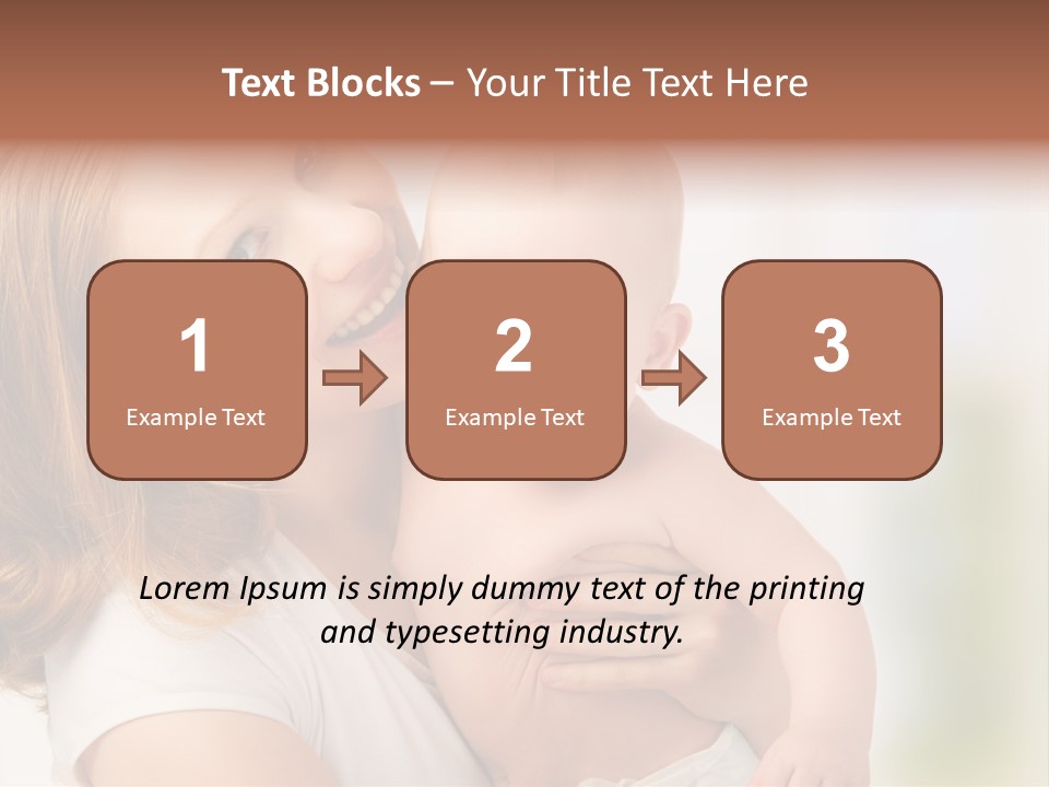 Parent Childhood Portrait PowerPoint Template