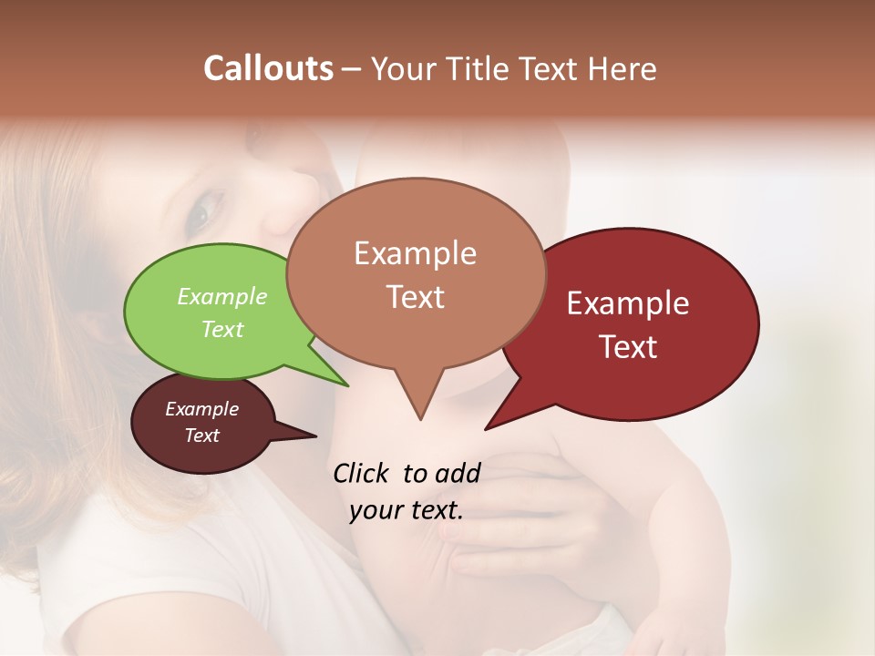 Parent Childhood Portrait PowerPoint Template