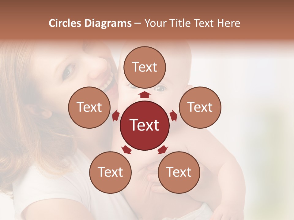 Parent Childhood Portrait PowerPoint Template