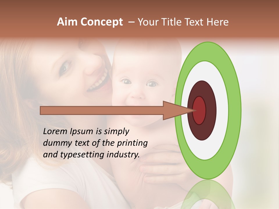 Parent Childhood Portrait PowerPoint Template