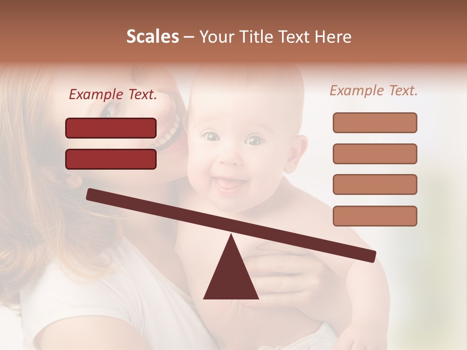 Parent Childhood Portrait PowerPoint Template