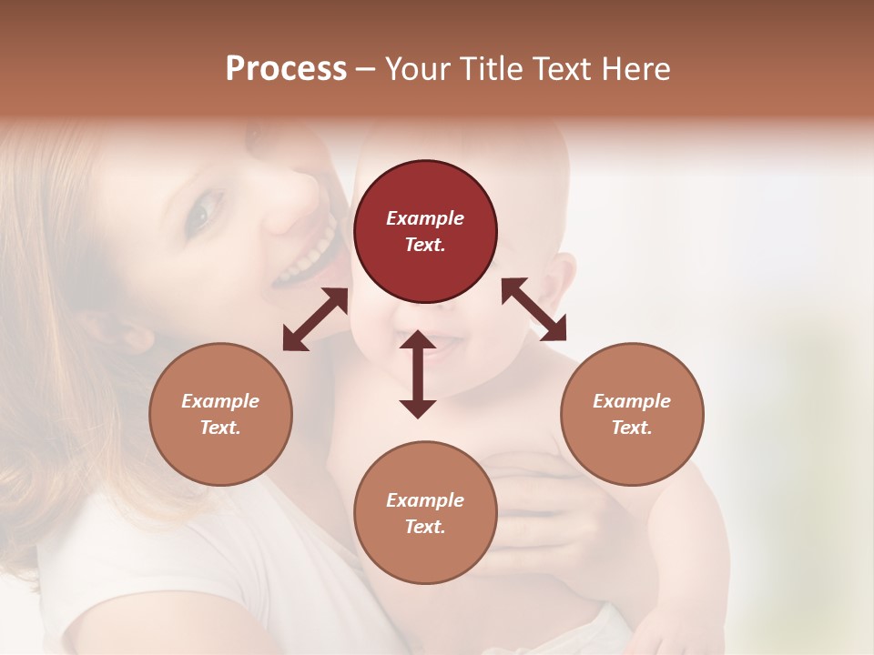 Parent Childhood Portrait PowerPoint Template