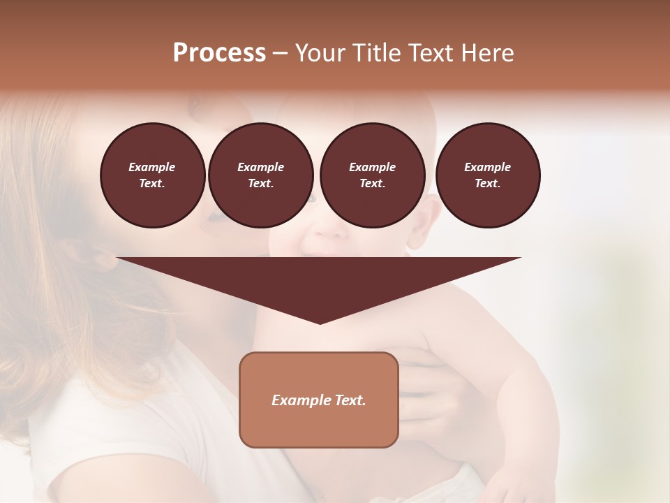 Parent Childhood Portrait PowerPoint Template