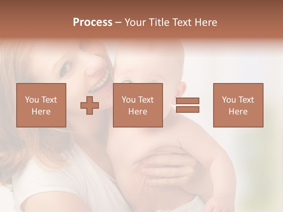 Parent Childhood Portrait PowerPoint Template
