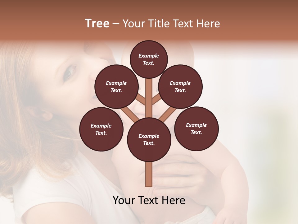 Parent Childhood Portrait PowerPoint Template