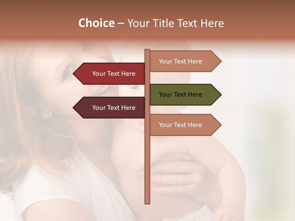 Parent Childhood Portrait PowerPoint Template