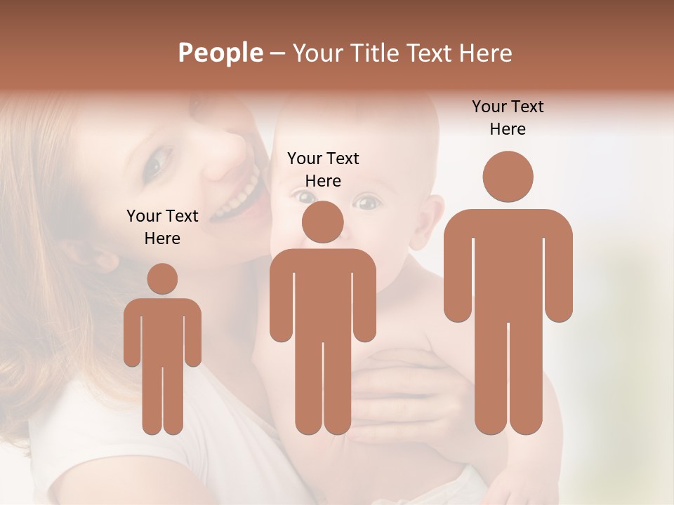 Parent Childhood Portrait PowerPoint Template