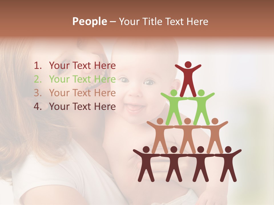 Parent Childhood Portrait PowerPoint Template