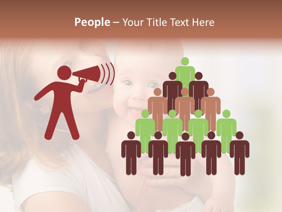 Parent Childhood Portrait PowerPoint Template