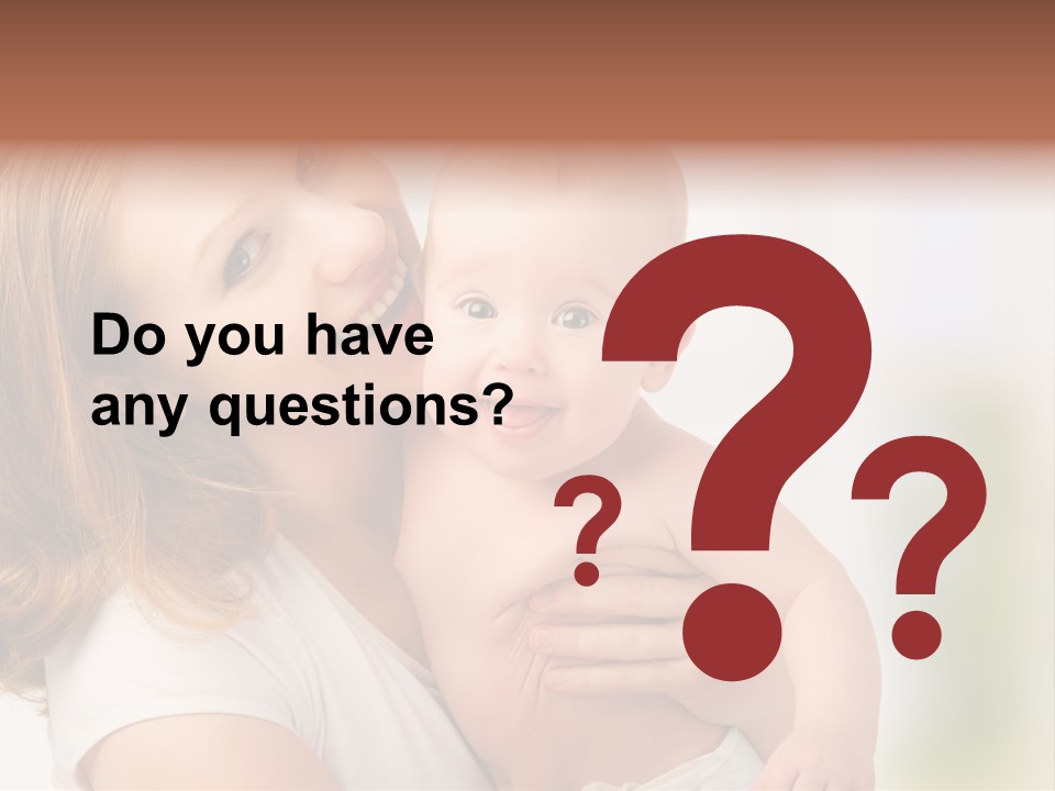 Parent Childhood Portrait PowerPoint Template