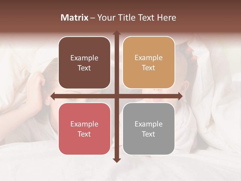 Woman Parents Infant PowerPoint Template