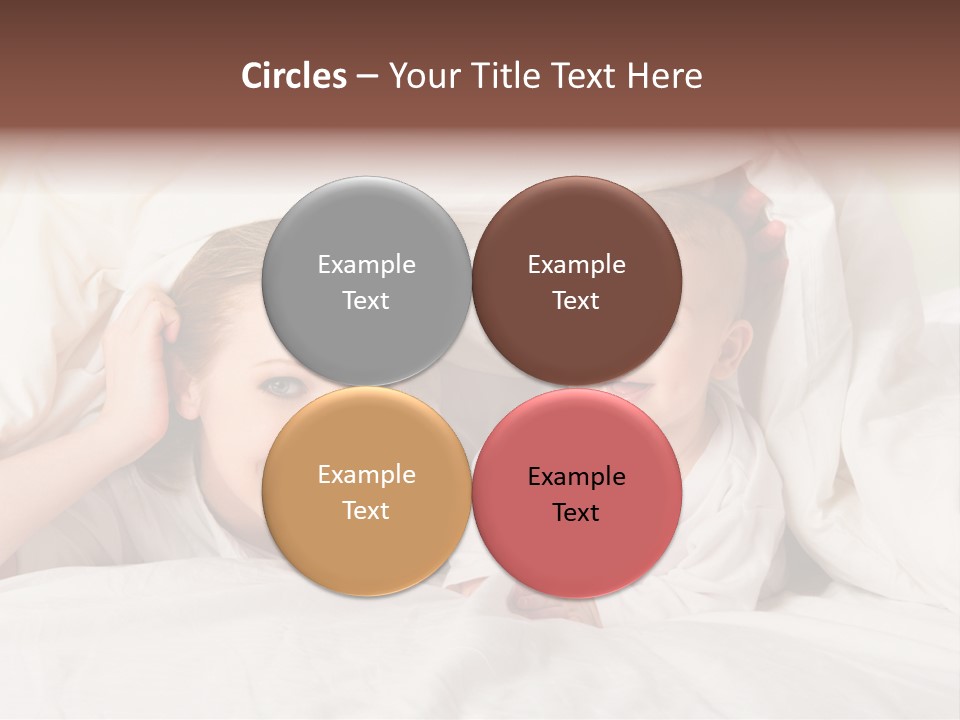 Woman Parents Infant PowerPoint Template