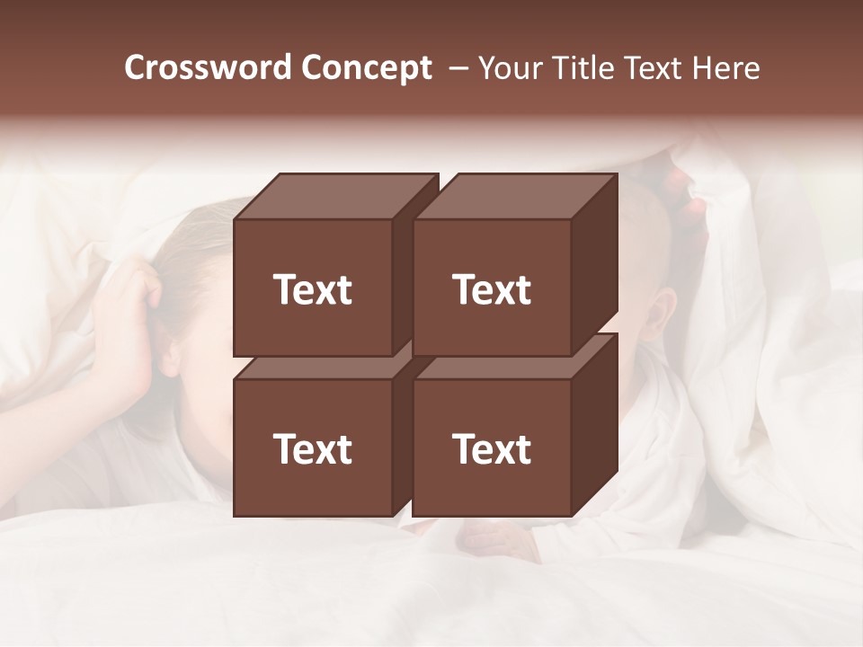 Woman Parents Infant PowerPoint Template