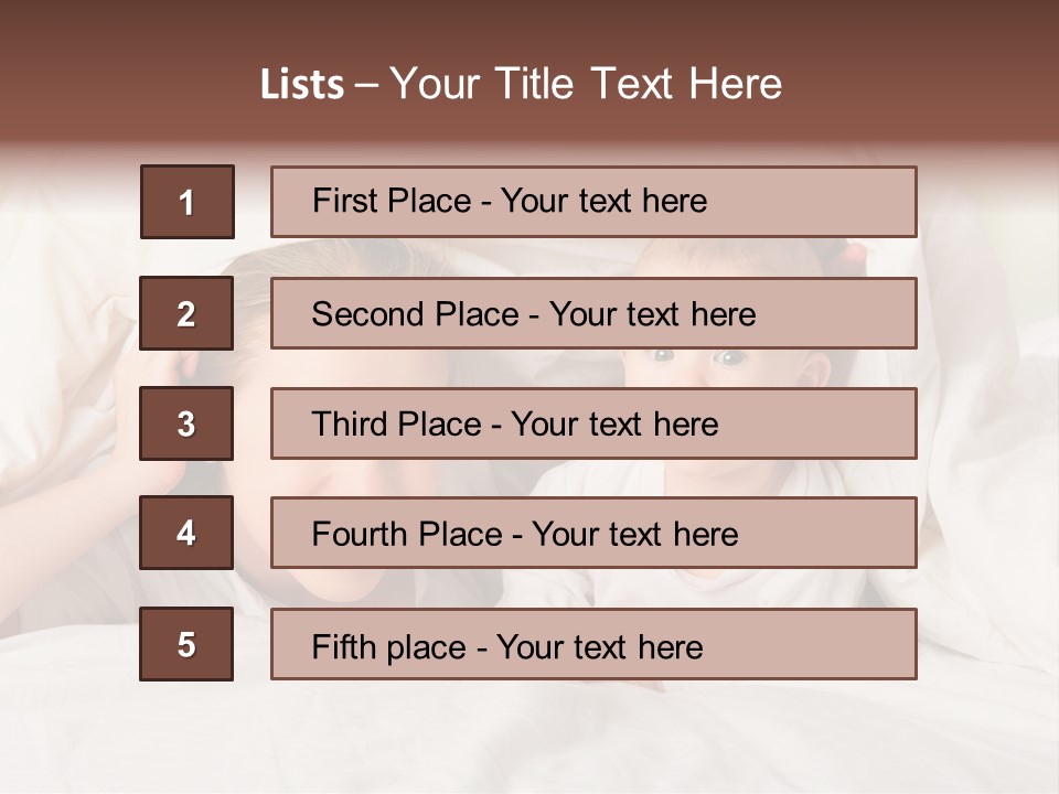 Woman Parents Infant PowerPoint Template