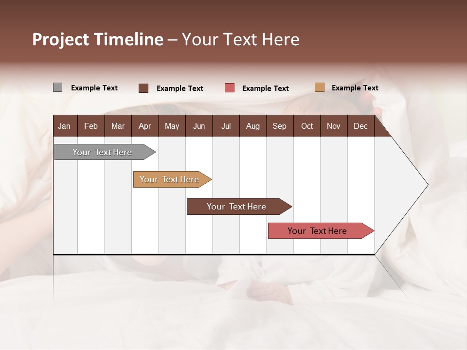 Woman Parents Infant PowerPoint Template