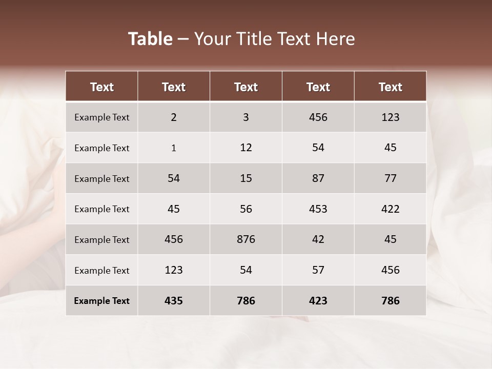 Woman Parents Infant PowerPoint Template