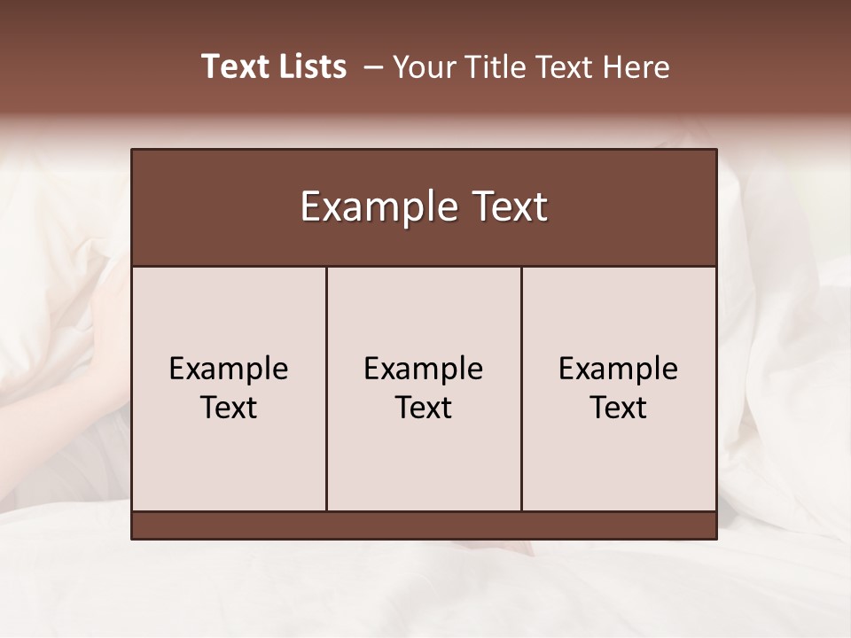 Woman Parents Infant PowerPoint Template