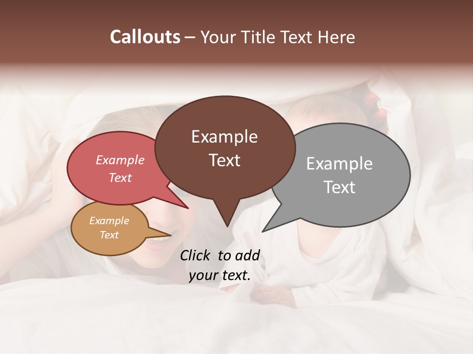 Woman Parents Infant PowerPoint Template