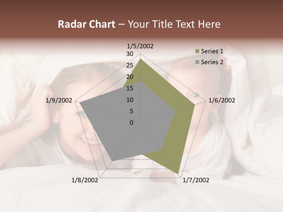 Woman Parents Infant PowerPoint Template