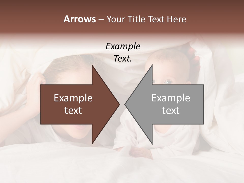 Woman Parents Infant PowerPoint Template