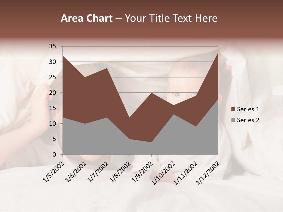 Woman Parents Infant PowerPoint Template