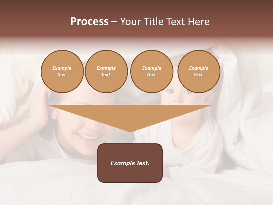 Woman Parents Infant PowerPoint Template