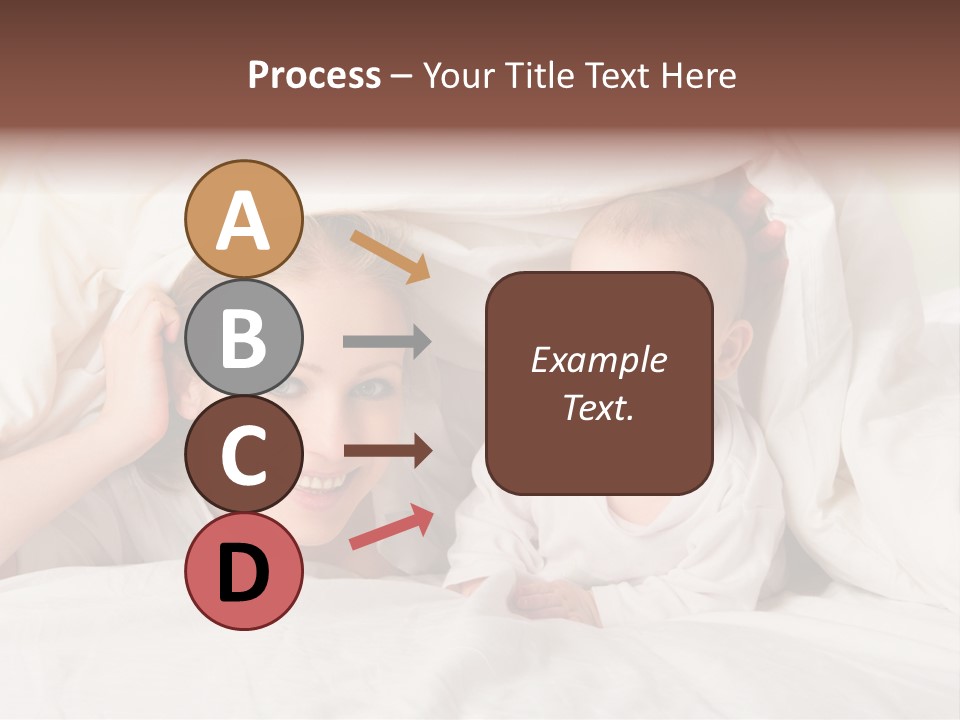 Woman Parents Infant PowerPoint Template