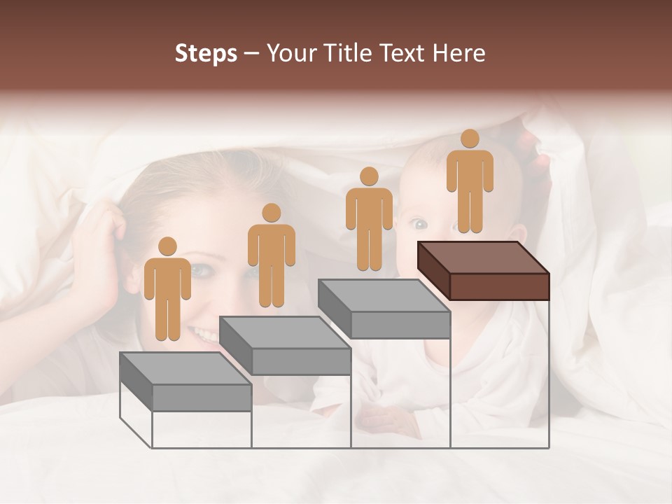 Woman Parents Infant PowerPoint Template