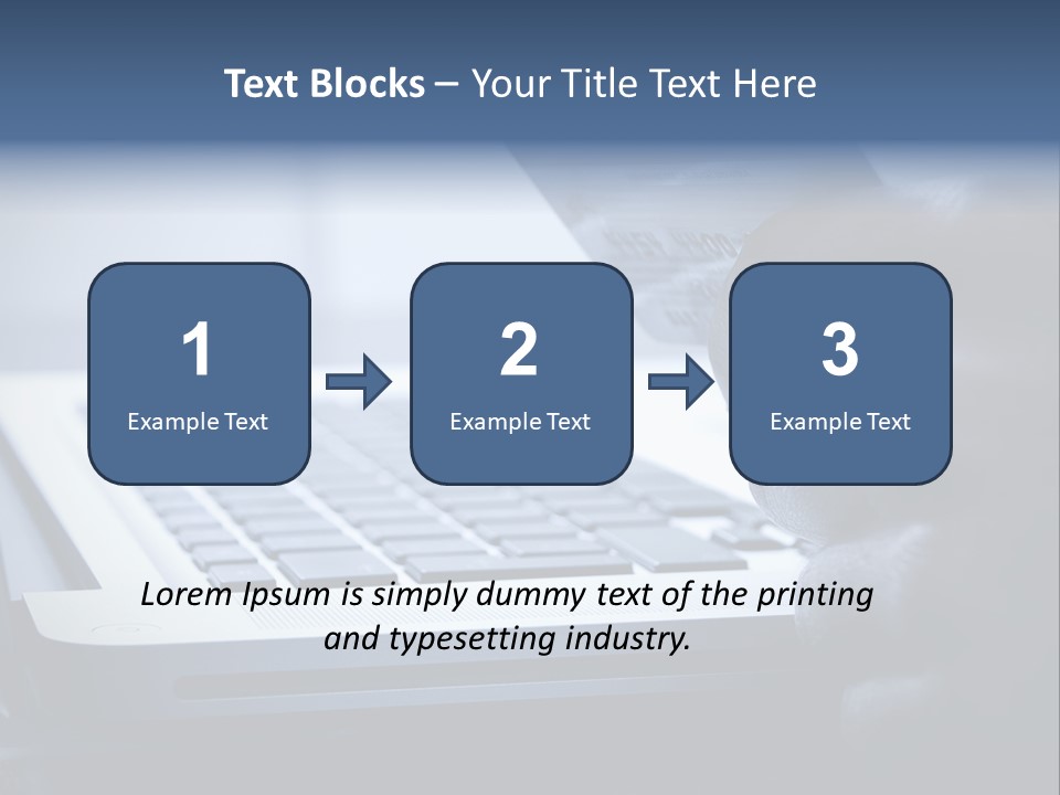 Internet Bank Card PowerPoint Template