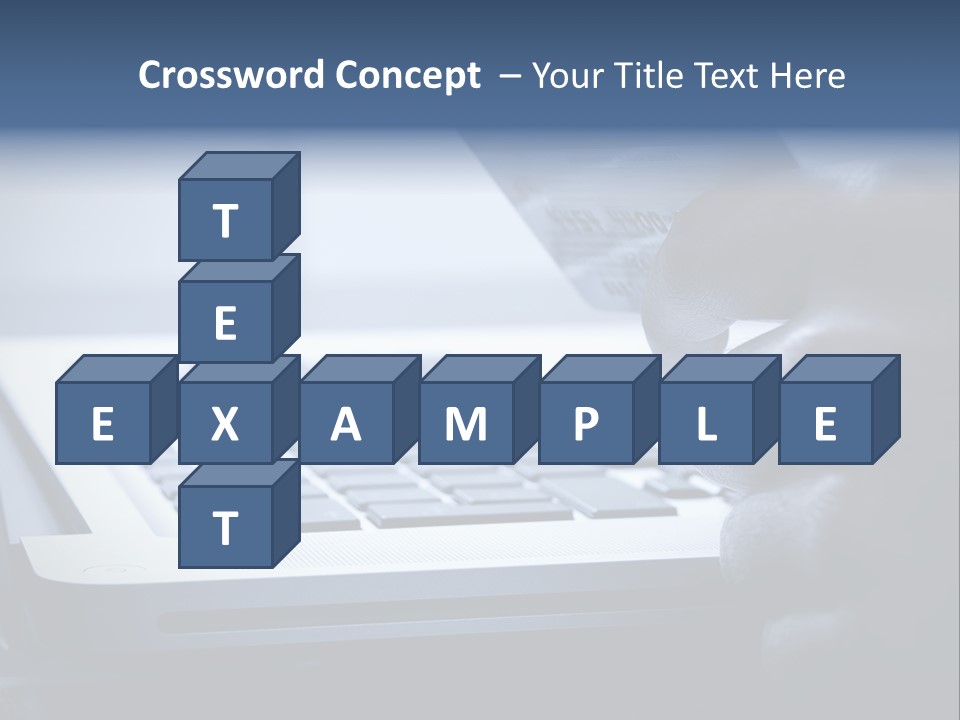 Internet Bank Card PowerPoint Template