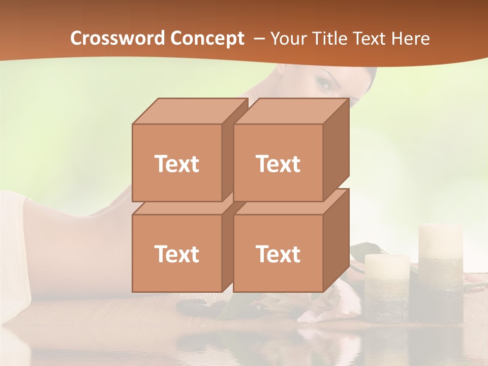 Care Skincare Neck PowerPoint Template