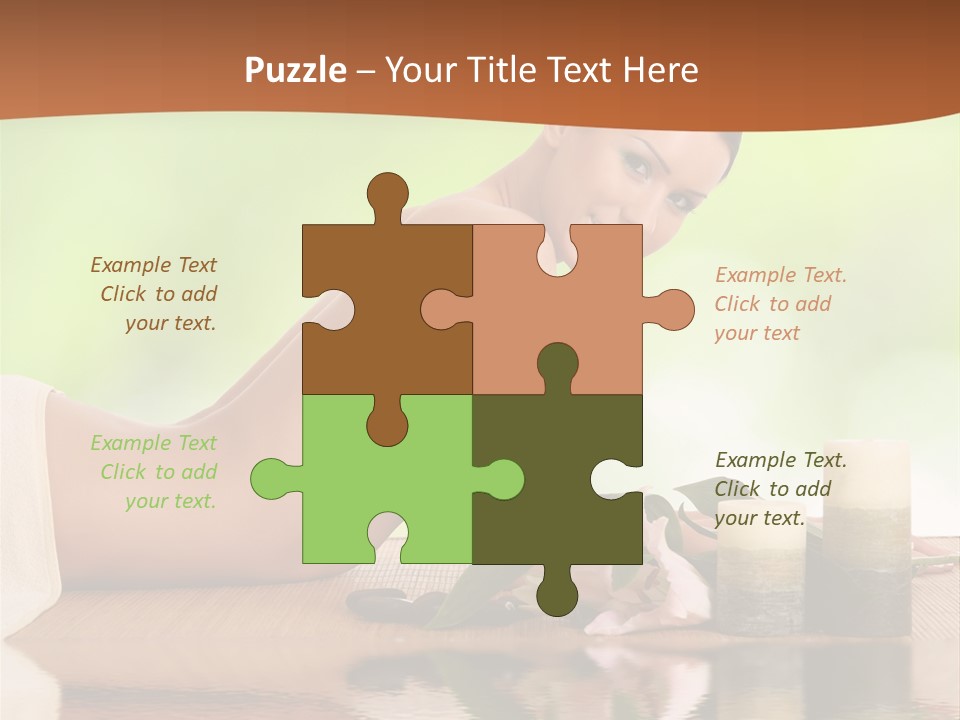 Care Skincare Neck PowerPoint Template