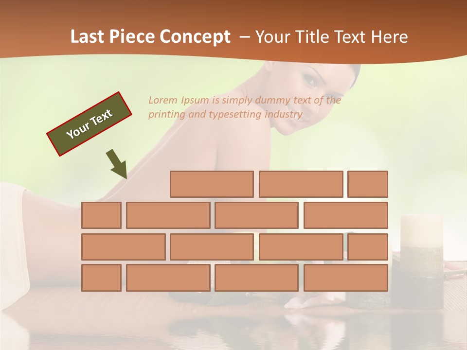 Care Skincare Neck PowerPoint Template