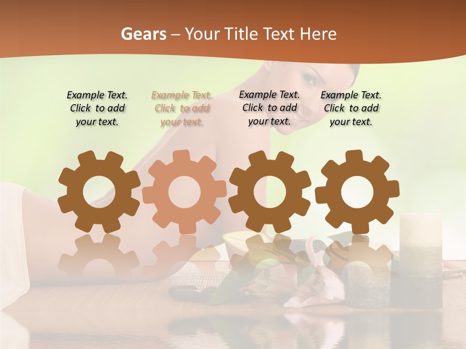 Care Skincare Neck PowerPoint Template