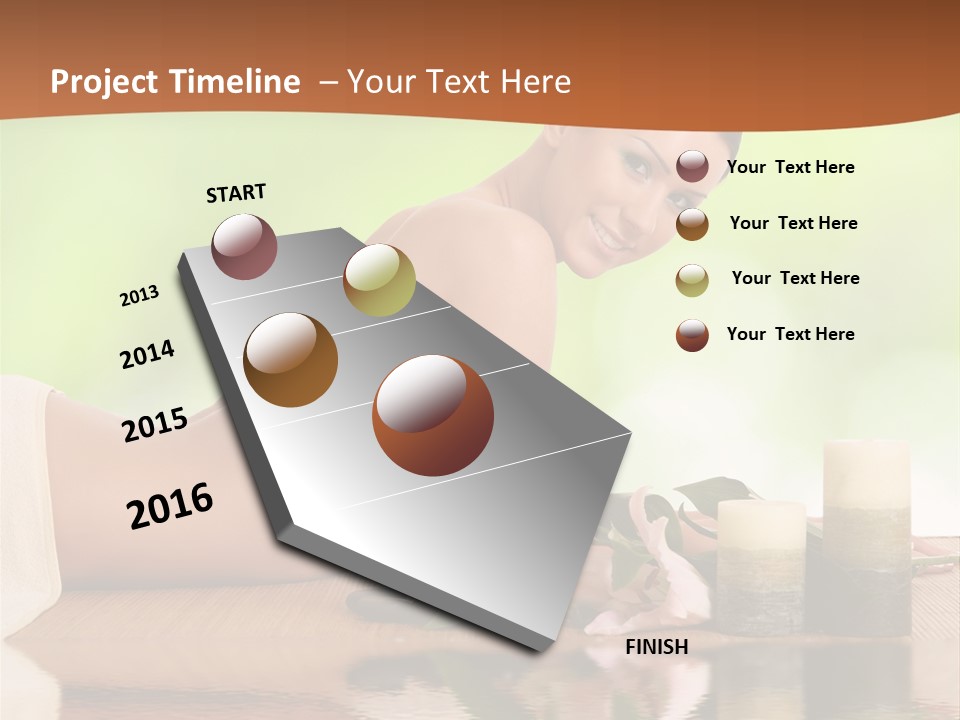 Care Skincare Neck PowerPoint Template