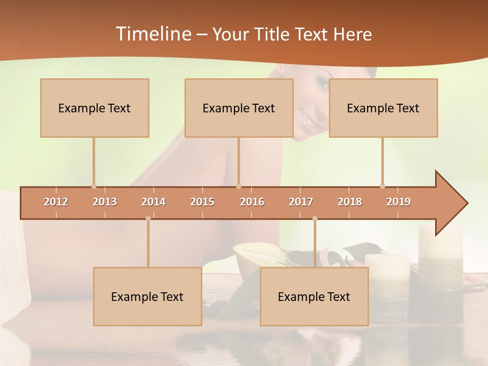 Care Skincare Neck PowerPoint Template