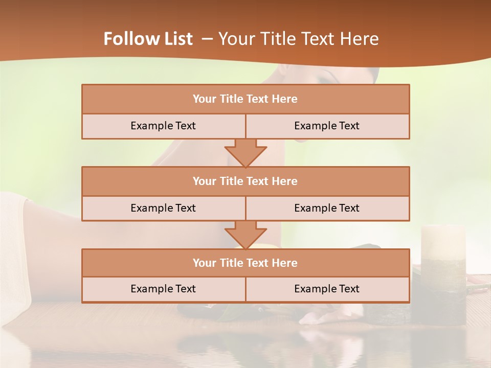 Care Skincare Neck PowerPoint Template